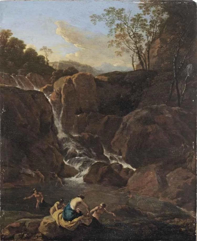 Diana sorpresa al bagno